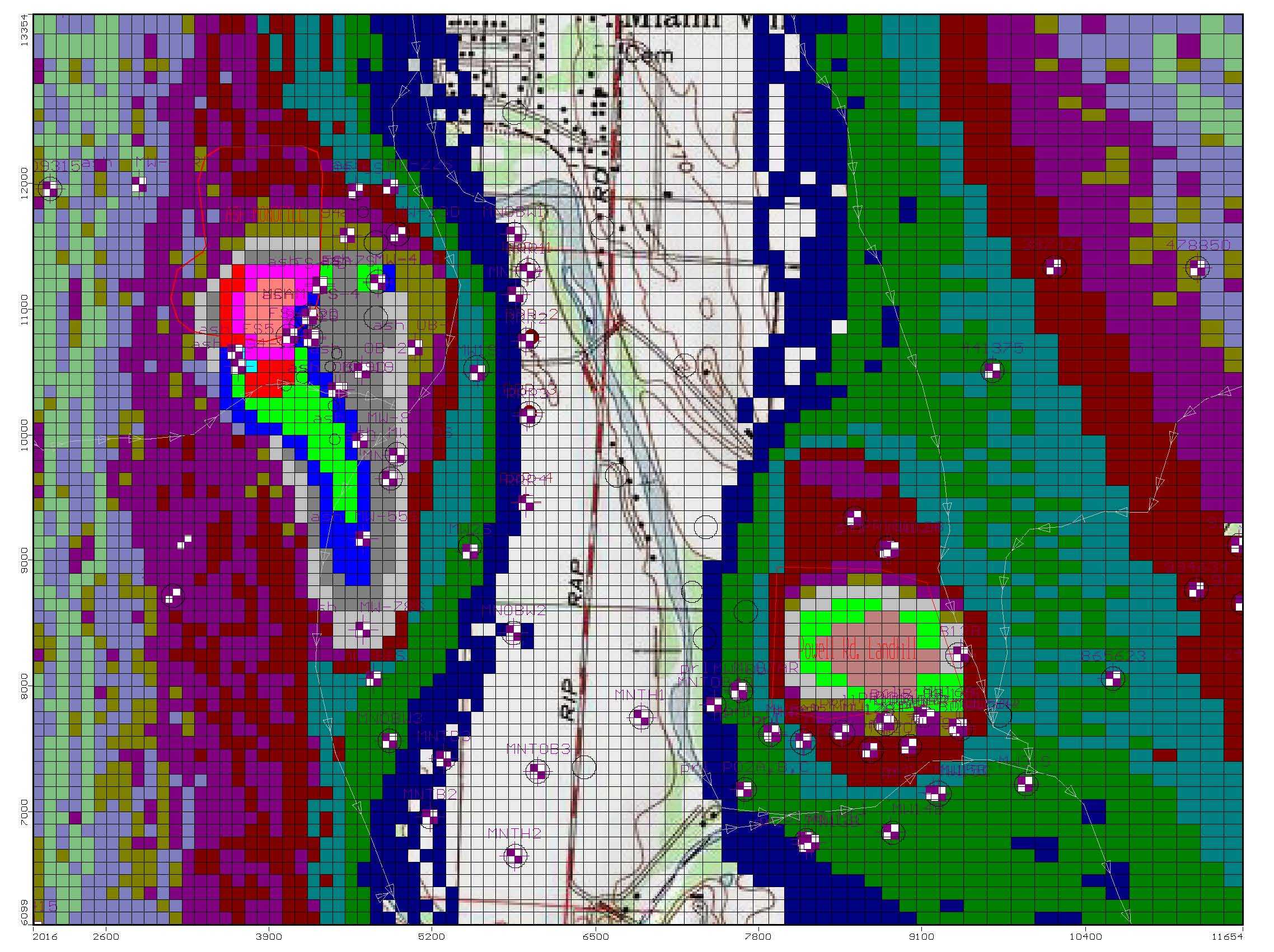Foot print of Landfills Foot print of Landfills